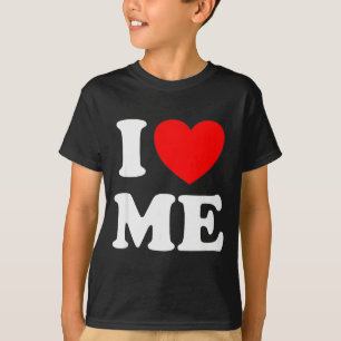 Camiseta Me Amo Yo Corazón Rojo Me Me Amo A Mí Mismo Y Me M