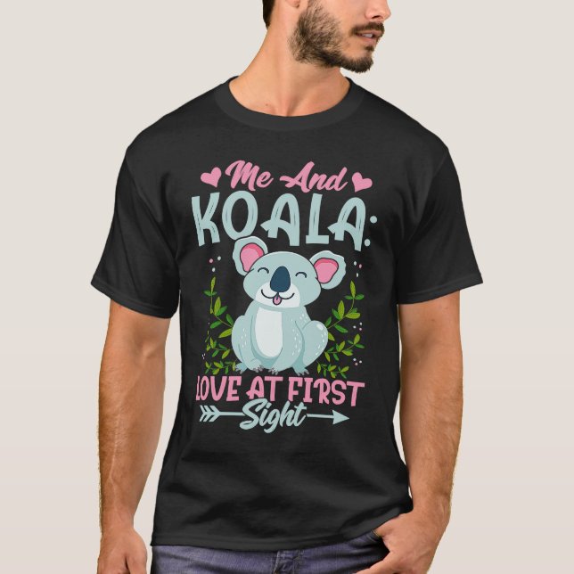 Camiseta Me And Koala Love At First Sight (Anverso)