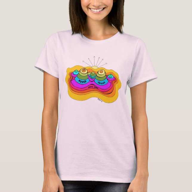 Camiseta me and you color (Anverso)