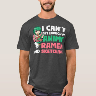 Camiseta Me Anime Ramen Y Dibujando Merch Anime198