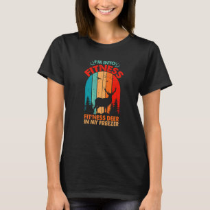 Camiseta Me apasiona el fitness Ciervo en forma en mi conge