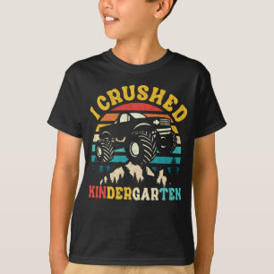 Camiseta Me Aplasté la Graduación de Camión Monstruo de Kin