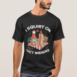 Camiseta Me Arrepito Con Juicy Wieners Humor Meme Diversión