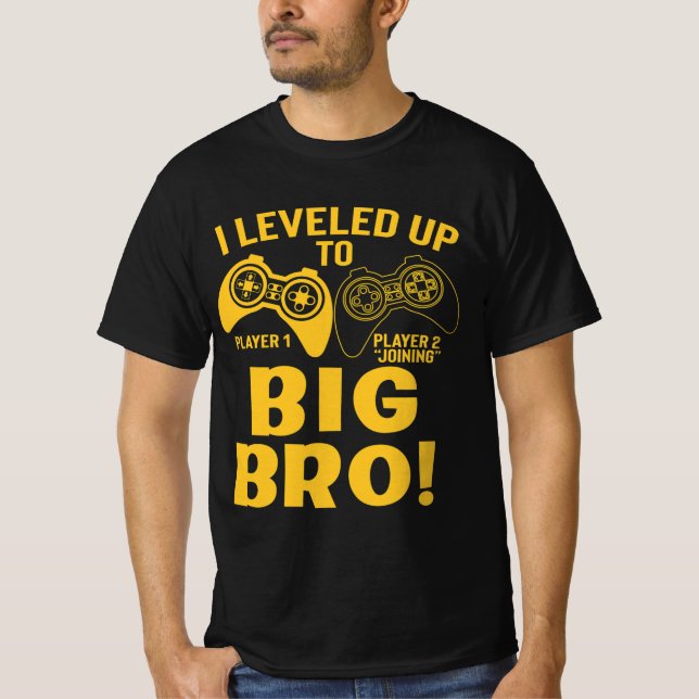 Camiseta Me Ascendí a Hermano Mayor (Anverso)