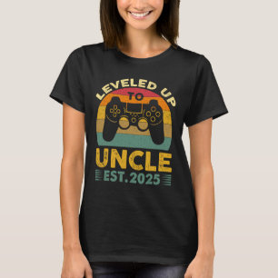 Camiseta Me Ascendí a Tío 2025 Voy a Ser Tío 2