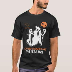 Camiseta Me asusta soy el disfraz italiano de Fantasma Hall