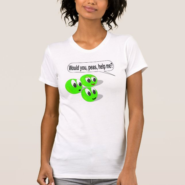 Camiseta ¿Me Ayudarías? (Anverso)