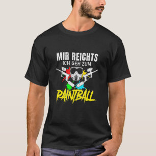 Camiseta Me Basta Voy Al Paintball Gotcha Paintball