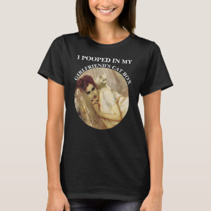 CAMISETA ME CAGUÉ EN LA CAJA DE ARENA DE MI NOVIA