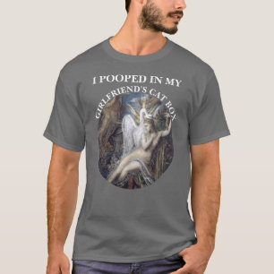 CAMISETA ME CAGUÉ EN LA CAJA DEL GATO DE MI NOVIA