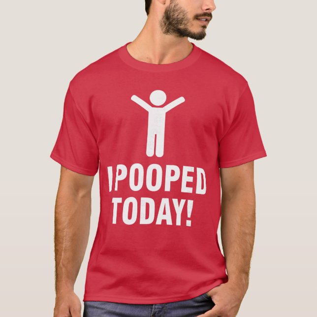 Camiseta Me cagué retro (Anverso)