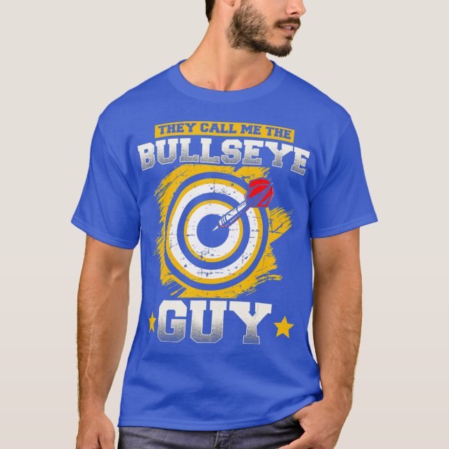 Camiseta Me Call Darts Bullseye Guy (Anverso)