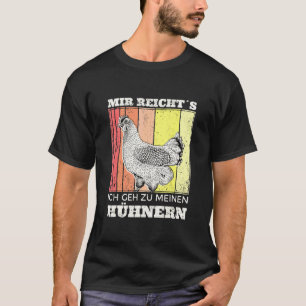 Camiseta Me cansé voy a las gallinas granja de pollos