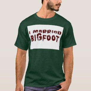 Camiseta Me casé con Bigfoot
