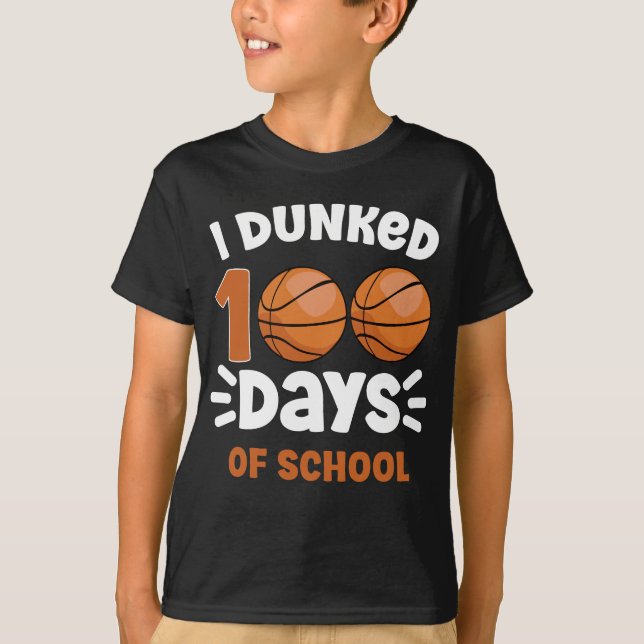Camiseta Me casé con un chico de básquetbol de cien días (Anverso)