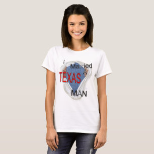 Camiseta Me casé con un hombre de Texas