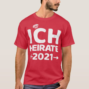 Camiseta Me caso Novia de Gallina Noche 2021