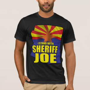 Camiseta Me coloco con el sheriff Joe - apoye SB1070