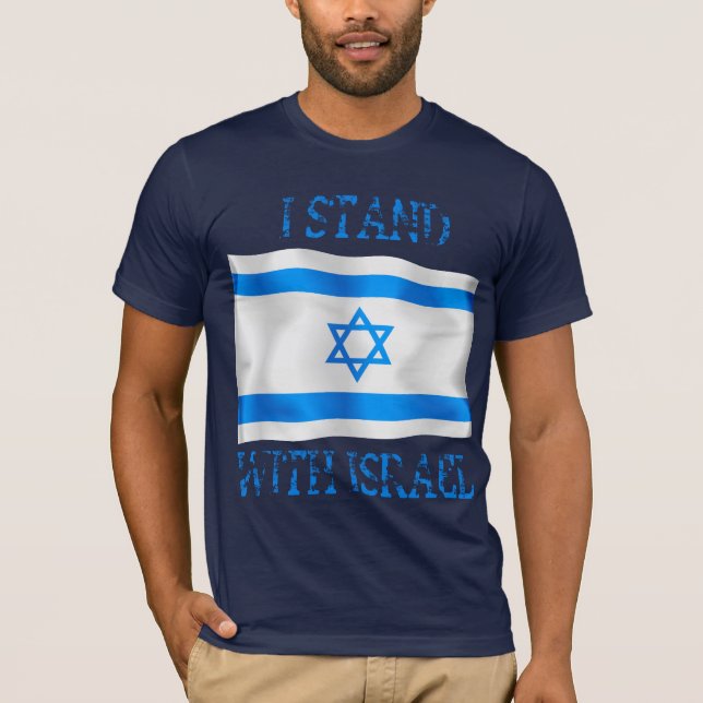 Camiseta Me coloco con Israel (Anverso)