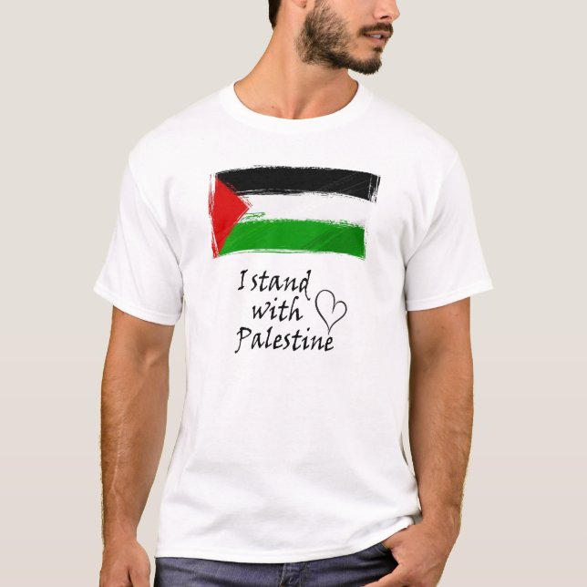 Camiseta Me coloco con Palestina (Anverso)