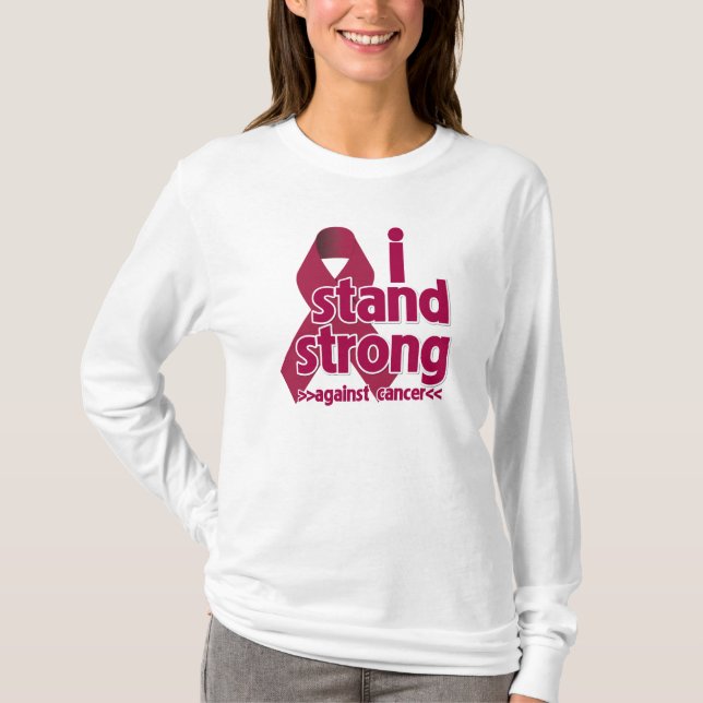 Camiseta Me coloco fuerte contra mieloma múltiple (Anverso)