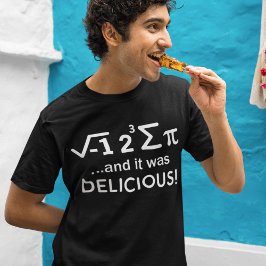 Camiseta Me comí algunos Chistes divertidos de Pi Day Math