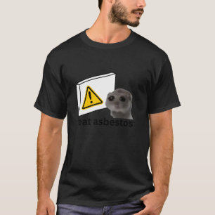 Camiseta Me Comí Amianto Gracioso Meme De Hamster Triste