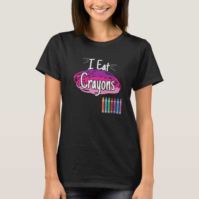 Camiseta Me Comí Crayones (Anverso)