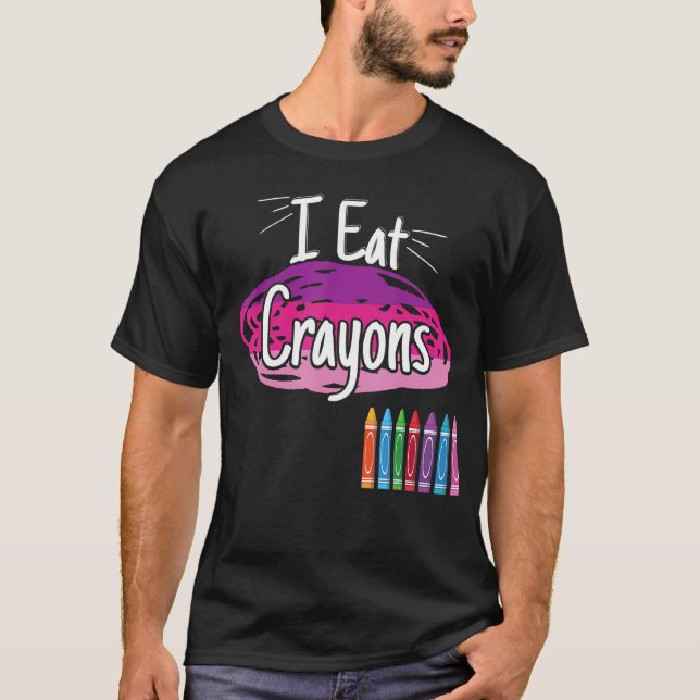 Camiseta Me Comí Crayones (Anverso)