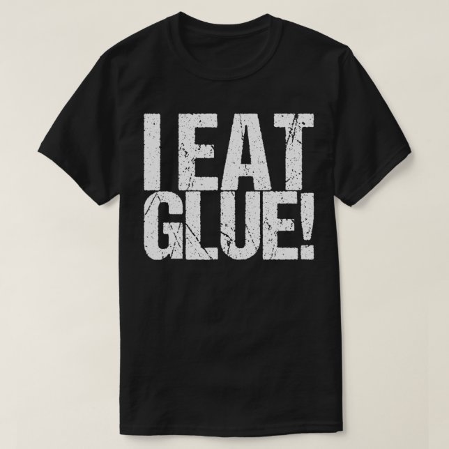 Camiseta Me Comí Glue (Diseño del anverso)