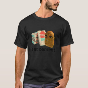 Camiseta Me Comí Un Cemento Gracioso, Meme De Nugget De Pol