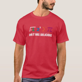 Camiseta Me comí un poco de pastel y estaba delicioso Me co