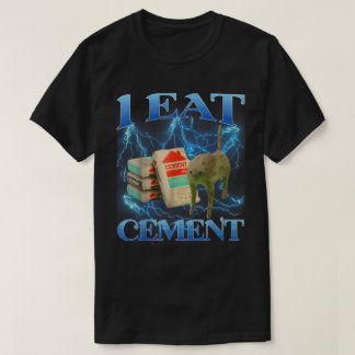 Camiseta Me Como Cement Funny Cat Meme Art