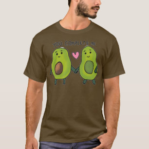 Camiseta me completa aguacate 2
