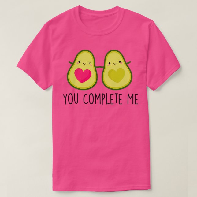 Camiseta Me completa aguacate Classic TShirt (Diseño del anverso)