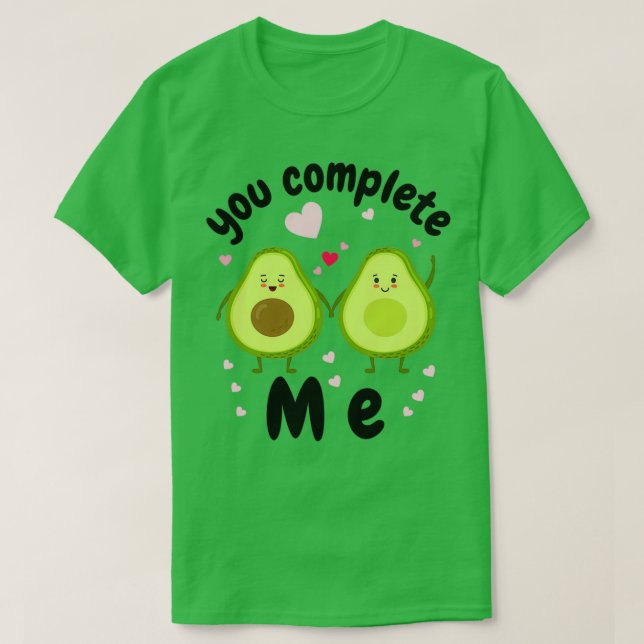 Camiseta me completaste 2 (Diseño del anverso)