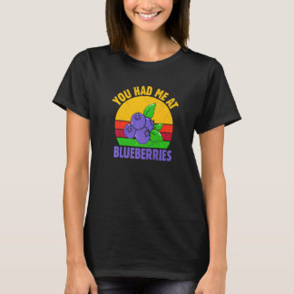 Camiseta Me conquistaste con Arándano Fruta  Arándano