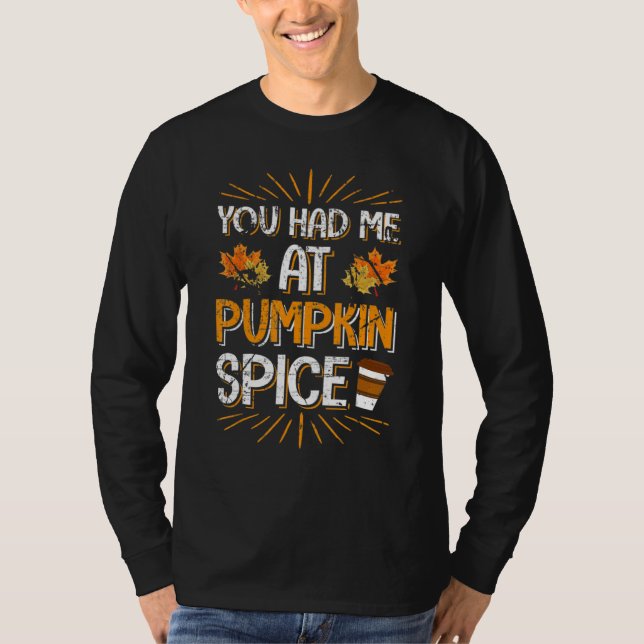 Camiseta Me conquistaste con el Latte de Especias de Calaba (Anverso)