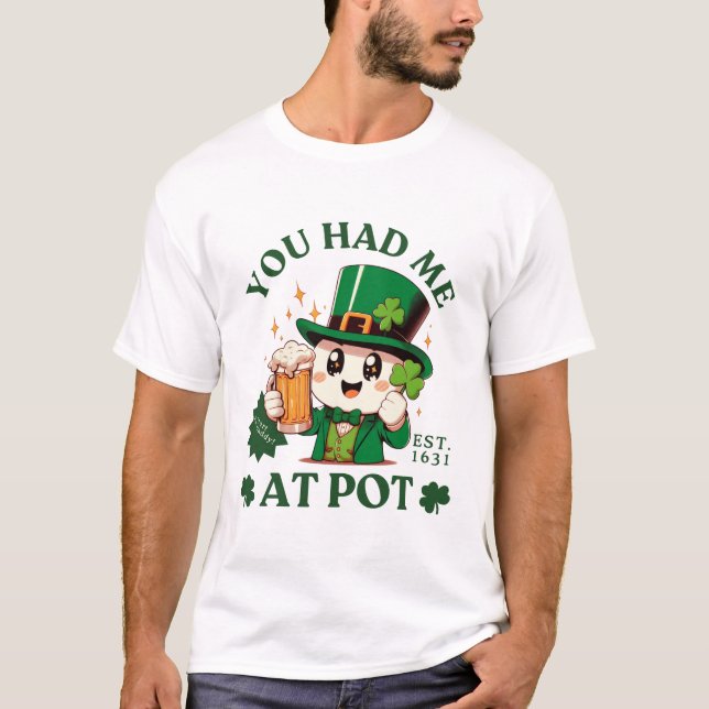 Camiseta Me conquistaste con la olla (Anverso)