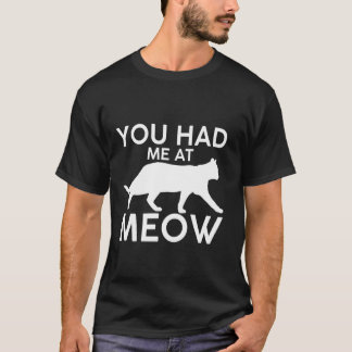 Camiseta Me conquistaste con miau