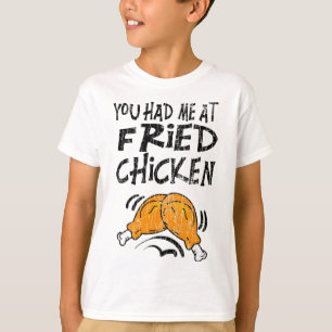 Camiseta Me conquistaste con Pollo Frito Amante Divertido d