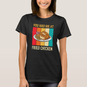 Camiseta Me conquistaste con Pollo Frito Pollos  Chicos Chi