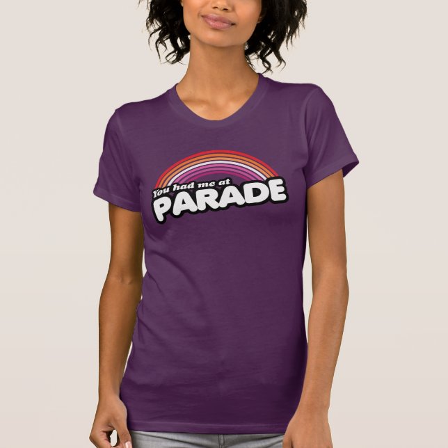 CAMISETA ME CONQUISTASTE EN EL DESFILE (Anverso)