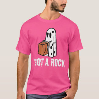 Camiseta Me Conseguí Una Roca Halloween divertido