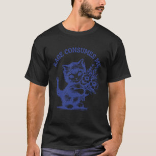 Camiseta Me consume la ira Meme Memes extrañamente específi