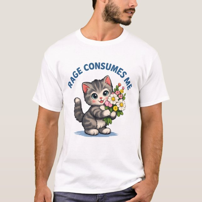 Camiseta Me Consume la Rabia (Anverso)