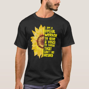 Camiseta Me Convertí En Trabajador Social Palabra De Flor D