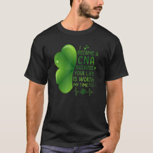 Camiseta Me Convertí En Un Cna Porque Tu Vida Vale Mi Tiemp