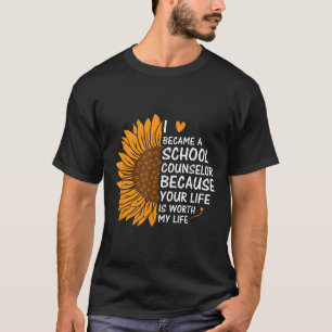 Camiseta Me convertí en un consejero de orientación escolar