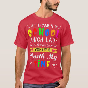 Camiseta Me Convertí En Una Ladrón De Almuerzos Escolares P